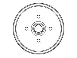 Db4081 Bęben Hamulcowy Trw