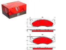 Gdb1207 Klocek Hamulcowy Kpl. Trw