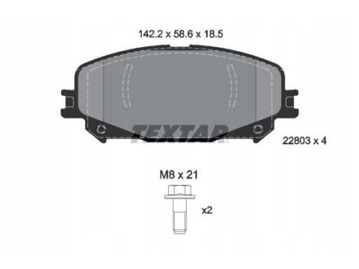 Klocek Hamulcowy Kpl. 2280301