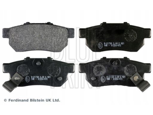 Adh24254 Klocek Hamulcowy Kpl. Tył , Pasuje Do: Honda Civic Ii, Civic