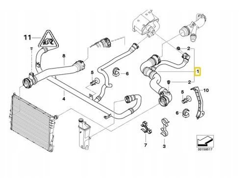 37461 Wąż Chłodnicy Febi Bilstein