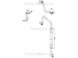 9010 28057 Przewód Klimatyzacji Citroen Berlingo 98 Triscan