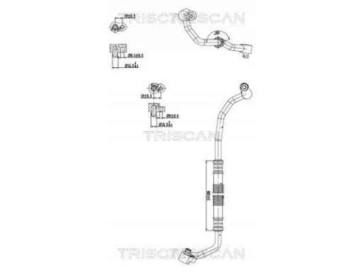 9010 29024 Przewód Klimatyzacji Vw Polo V 1.2Tsi 09 Triscan