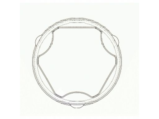 0.025371 Osłona Przegubu Przód/Wewnątrz/Zewnątrz (Fi: 24/76) (Dł.112)