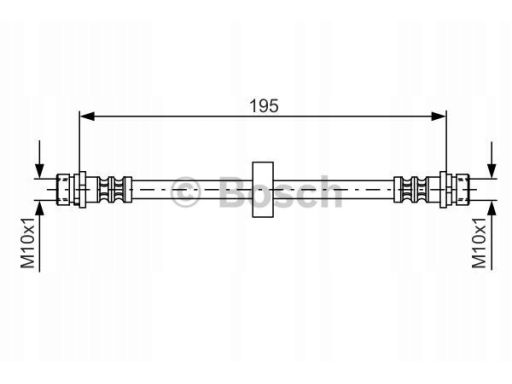 1 987 476 884 Przewód Hamulcowy Elastyczny Bosch
