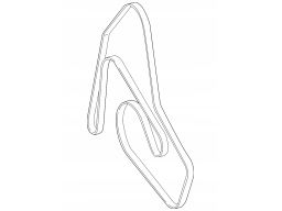 Pasek klinowy wielorowkowy Mercedes W217 W222 A0039936296