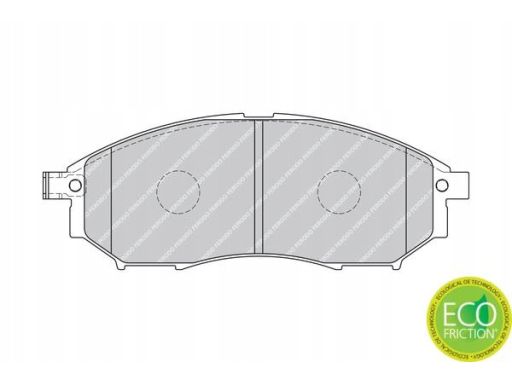 Fdb1881 Klocek Hamulcowy Kpl. Przód , Pasuje Do: Infiniti Ex, G, M, M3
