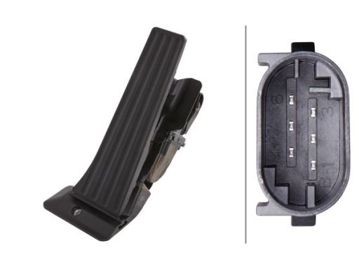 6Pv010 946-281 Pedał Przyspieszenia Pasuje Do: Bmw 1 (E81), 1 (E82), 1