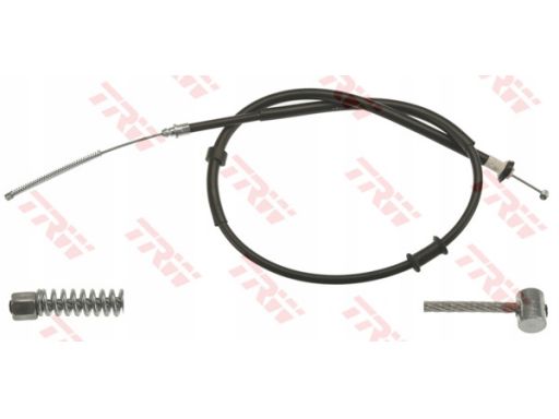 Gch642 Linka Hamulca Ręcznego Tył L (1402Mm/1155Mm, Rodzaj Hamulca: