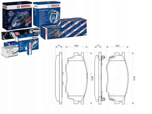 Klocek Hamulcowy Kpl. 0 986 494 078