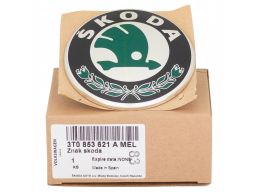 Emblemat Znaczek Skoda Superb 2 Przód / tył OE 3T0853621A