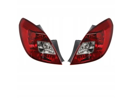 Lewy Reflektor Lampa Tył Opel Corsa D