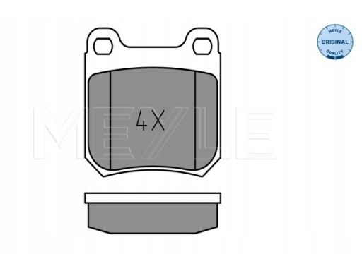 025 210 5015 Klocek Hamulcowy Kpl. Tył , Pasuje Do: Opel Kadett E, Ome