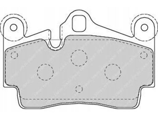 Klocek Hamulcowy Kpl. Klocek Hamulcowy Kpl. Tył , Pasuje Do: Audi Q7,