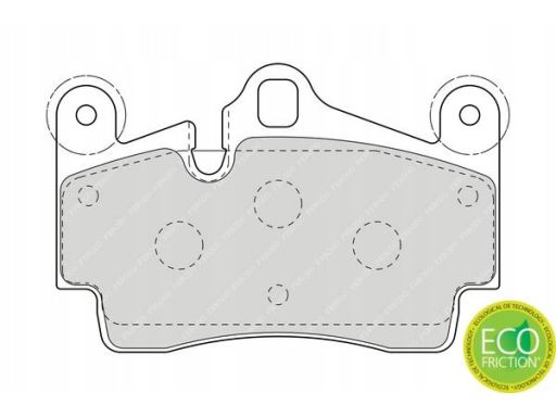 Klocek Hamulcowy Kpl. Klocek Hamulcowy Kpl. Tył , Pasuje Do: Audi Q7,