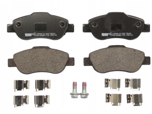 Klocek Hamulcowy Kpl. Klocek Hamulcowy Kpl. Przód , Pasuje Do: Fiat Pa