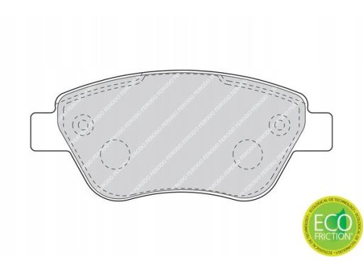 Klocek Hamulcowy Kpl. Klocek Hamulcowy Kpl. Przód , Pasuje Do: Fiat 50