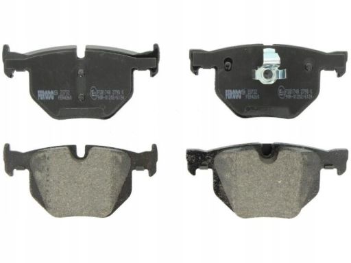 Klocek Hamulcowy Kpl. Klocek Hamulcowy Kpl. Tył (Z Zamkiem), Pasuje Do