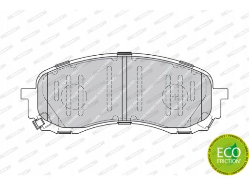 Klocek Hamulcowy Kpl. Klocek Hamulcowy Kpl. Przód (Z Zamkiem), Pasuje