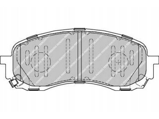 Klocek Hamulcowy Kpl. Klocek Hamulcowy Kpl. Przód (Z Zamkiem), Pasuje