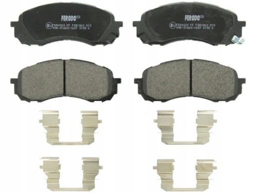 Klocek Hamulcowy Kpl. Klocek Hamulcowy Kpl. Przód (Z Zamkiem), Pasuje