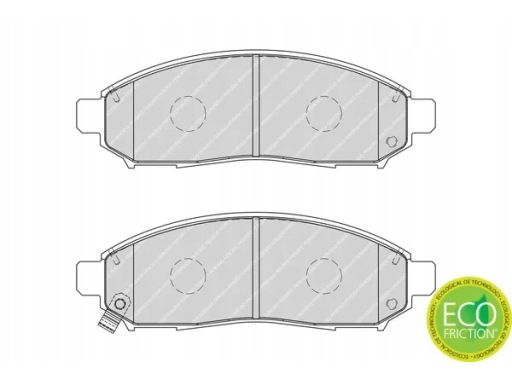 Klocek Hamulcowy Kpl. Klocek Hamulcowy Kpl. Przód , Pasuje Do: Nissan