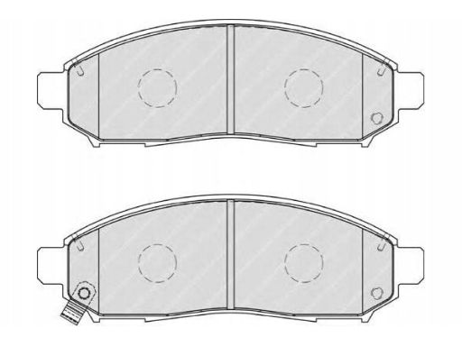Klocek Hamulcowy Kpl. Klocek Hamulcowy Kpl. Przód , Pasuje Do: Nissan