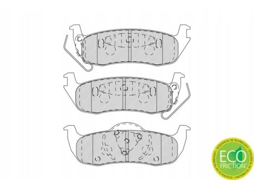 Klocek Hamulcowy Kpl. Klocek Hamulcowy Kpl. Tył , Pasuje Do: Infiniti