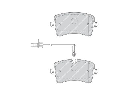 Klocek Hamulcowy Kpl. Klocek Hamulcowy Kpl. Tył , Pasuje Do: Audi A4 B