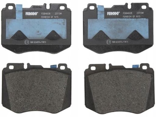 Klocek Hamulcowy Kpl. Klocek Hamulcowy Kpl. Przód , Pasuje Do: Mercede