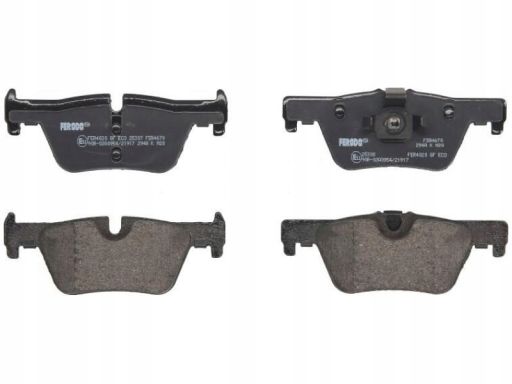 Klocek Hamulcowy Kpl. Klocek Hamulcowy Kpl. Tył , Pasuje Do: Bmw 1 (F2