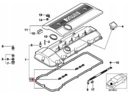 Zestaw uszczelek pokrywy zaworów BMW silniki benz