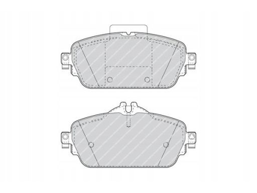 Klocek Hamulcowy Kpl. Klocek Hamulcowy Kpl. Przód , Pasuje Do: Mercede