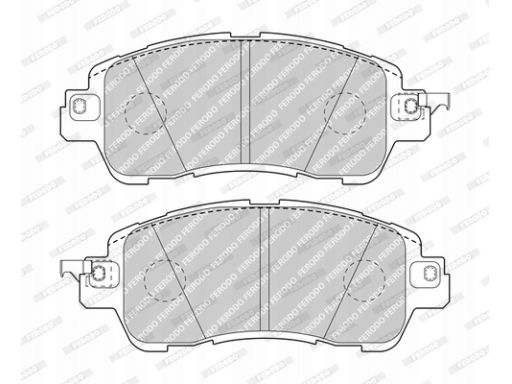 Klocek Hamulcowy Kpl. Klocek Hamulcowy Kpl. Przód , Pasuje Do: Mazda 2