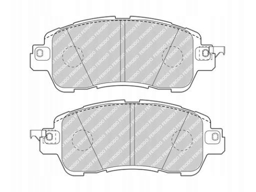 Klocek Hamulcowy Kpl. Klocek Hamulcowy Kpl. Przód , Pasuje Do: Mazda 2