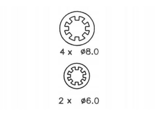 Szczęki Hamulcowe Kpl. Szczęka Hamulcowa Pasuje Do: Citroen Ax, Bx, Sa