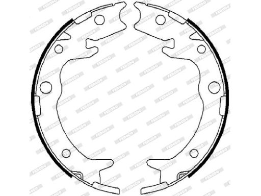 Szczęki Hamulca Postojowego Kpl. Szczęka Hamulcowa Pasuje Do: Acura
