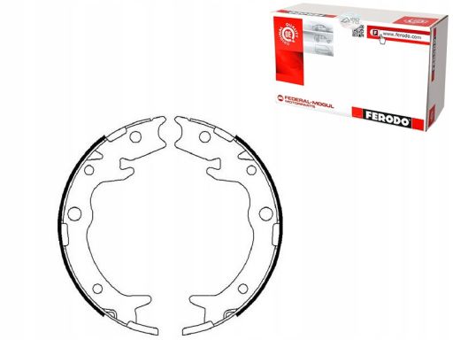 Szczęki Hamulca Postojowego Kpl. Szczęka Hamulcowa Pasuje Do: Acura