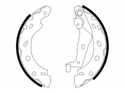 Szczęki Hamulcowe Kpl. Szczęka Hamulcowa Pasuje Do: Smart Cabrio,