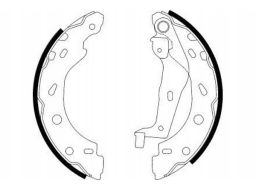 Szczęki Hamulcowe Kpl. Szczęka Hamulcowa Pasuje Do: Smart Cabrio,
