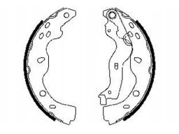 Szczęki Hamulcowe Kpl. Szczęka Hamulcowa Pasuje Do: Fiat Sedici, Suzuk
