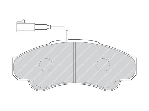 Klocek Hamulcowy Kpl. Klocek Hamulcowy Kpl. Przód (Z Dodatkami), Pasuj