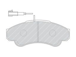 Klocek Hamulcowy Kpl. Klocek Hamulcowy Kpl. Przód (Z Dodatkami), Pasuj