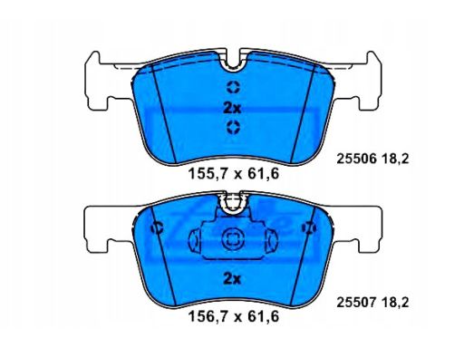INC Klocki Hamulcowe BMW Seria 1, 3, 4 ATE