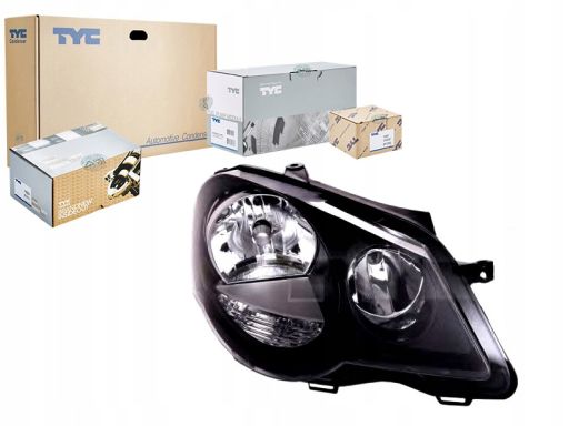 Prawa Lampa Reflektor Przód Volkswagen Polo 9N TYC