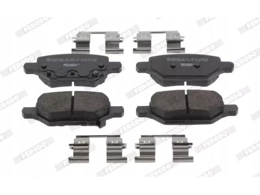 Klocek Hamulcowy Kpl. Klocek Hamulcowy Kpl. Tył (Z Dodatkami), Pasuje