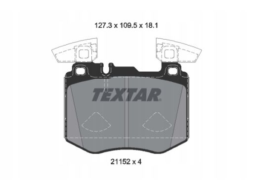 INC Klocki Hamulcowe Przód Mercedes W253 GLC
