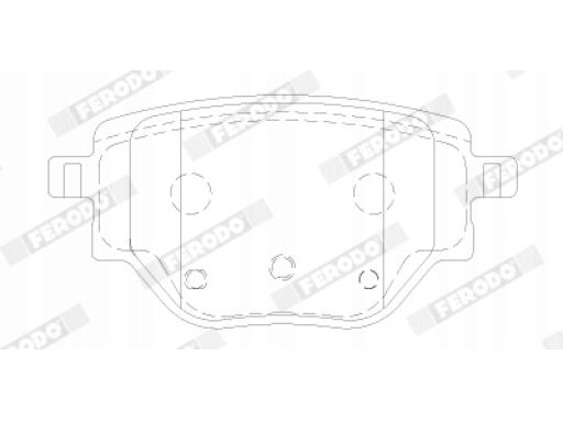Klocek Hamulcowy Kpl. Klocek Hamulcowy Kpl. Tył , Pasuje Do: Citroen C