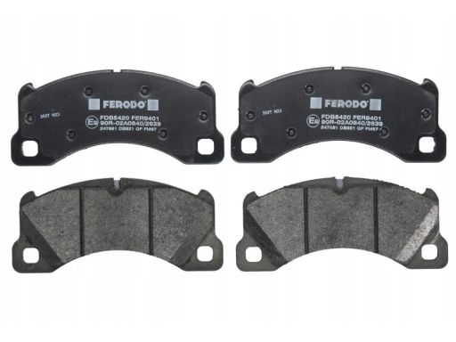 Klocek Hamulcowy Kpl. Klocek Hamulcowy Kpl. Przód , Pasuje Do: Porsche