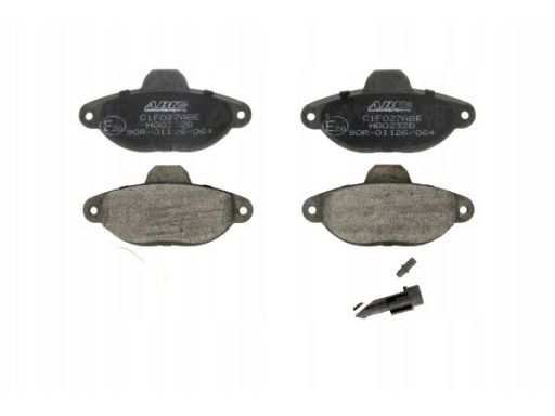 INC Klocki Hamulcowe Przód Fiat Ford Fiat Lancia ABE C1F027ABE